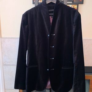John Varvatos velvet jacket